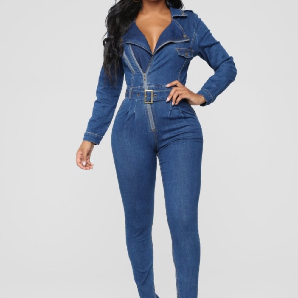 Denim Jumpsuit
